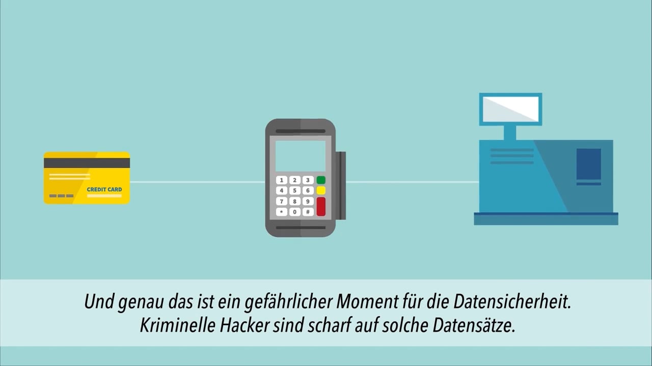 Hochsichere Datenübertragung am POS mit P2PE-Verschlüsselung