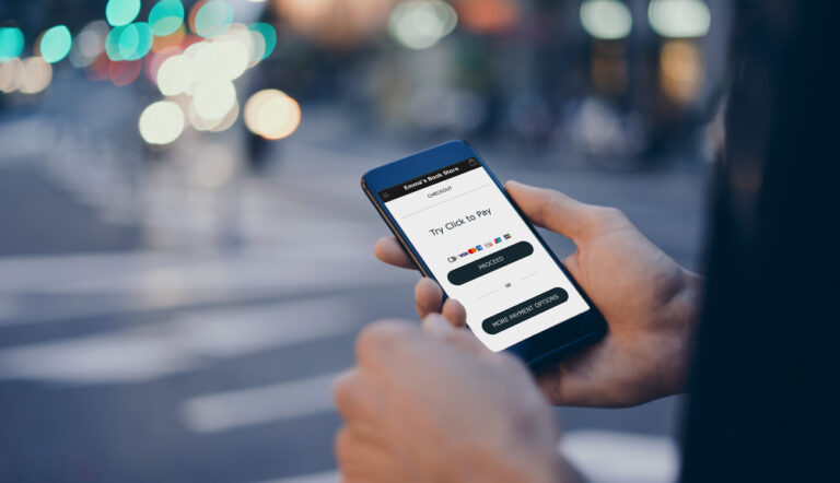 Click to Pay – Das digitale Karten-Wallet von Visa, Mastercard, AMEX & Co. Click to Pay – Das digitale Karten-Wallet von Visa, Mastercard, AMEX & Co.